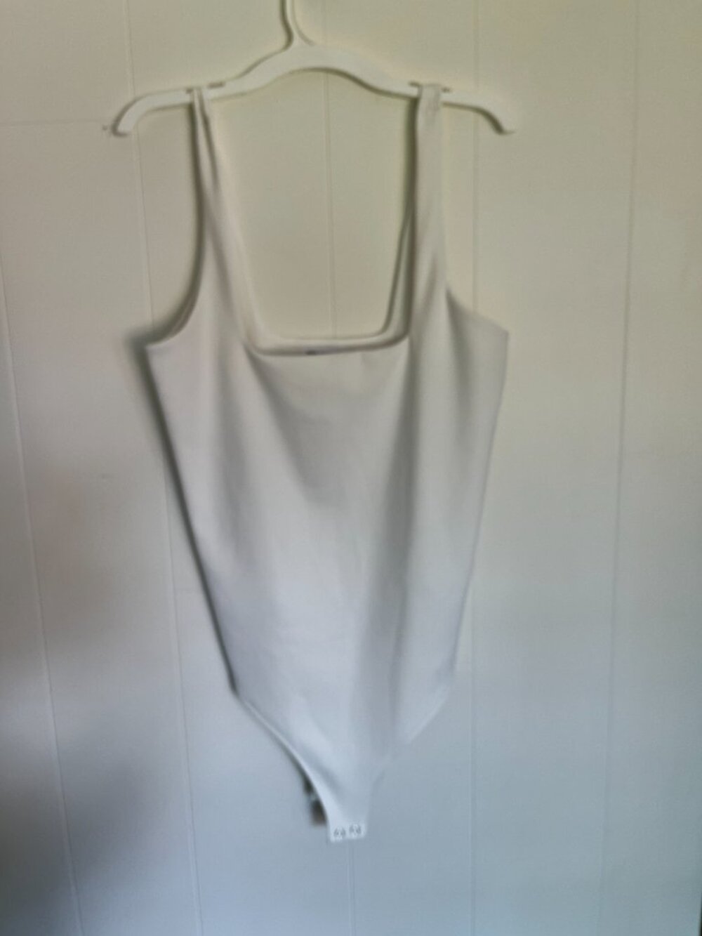 Good American Scuba Bodysuit White XL